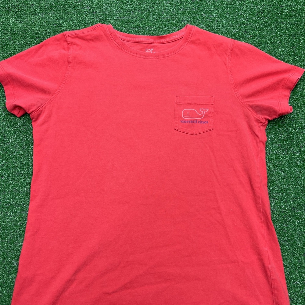Vineyard Vines Pocket Short Sleeve T-Shirt Womens Size Med - Picture 3 of 8